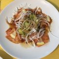 スイスおじさん☆'s cooksnap of when they made スモークサーモンとアボカドのカルパッチョ.