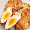 けんけんち's cooksnap of when they made 巾着たまご.