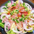 mikko6's cooksnap of when they made ★簡単★鰤のネギ塩サラダ★.