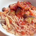 ema303's cooksnap of when they made 冷製そうめんトマトソース.