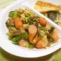 えれぼん's cooksnap of when they made ほうれん草✿しめじ✿ウインナー✿卵炒め♡.
