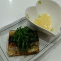 パンダ達の母です。's cooksnap of when they made 塩サバ焼きに生姜レモン.