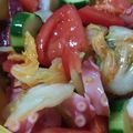 あゆたっくん's cooksnap of when they made お酒がススム♡タコトマトキムチの酢の物.