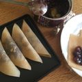 さく*'s cooksnap of when they made レンジで4分☆生八ツ橋☆かんたんおやつ.