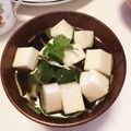 Nana983's cooksnap of when they made 三つ葉とはんぺんのお吸い物☆ごま油風味.
