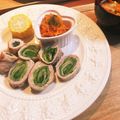 濃厚旨ミルク's cooksnap of when they made レタスの肉巻き.