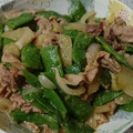 クック291MJY☆'s cooksnap of when they made 牛肉と玉ねぎの味噌炒め.