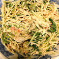 クック426IY7☆'s cooksnap of when they made 水菜とえのきのごまマヨサラダ【作り置き】.