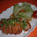 Jock's cooksnap of when they made 鶏のから揚げ♥ネギにんにくソース♥.