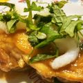 Macaw's cooksnap of when they made さっぱり！鶏モモ照り焼き梅しそおろし♡.