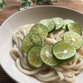 あんみつ☆'s cooksnap of when they made 徳島特産のすだちと讃岐のぶっかけうどん.