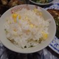 みせす☆まあさ's cooksnap of when they made ヒゲも芯も入れて♪トウモロコシご飯.