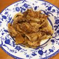 chaiko５'s cooksnap of when they made 甘辛豚バラ炒め.