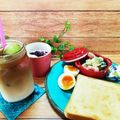 sarii☆☆'s cooksnap of when they made ２層のアイスコーヒーラテ♪.