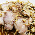 スパイシーパンチ's cooksnap of when they made 簡単！茹で豚のえのきソース和え.