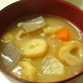えりぱんな's cooksnap of when they made 竹輪でもごぼ天でも！練り物が決めての豚汁.