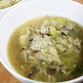 なおきんとん's cooksnap of when they made 減塩 ごぼうとネギ 卵のシャンタンスープ.