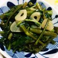 みのるぽん's cooksnap of when they made ニンニク風味が絶品！空芯菜炒め.
