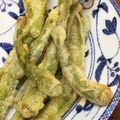 卵せんべい's cooksnap of when they made これが最高!いんげんの天ぷら.