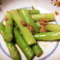 ティムル's cooksnap of when they made アスパラ❀ピーナッツバター.