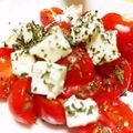 みのるぽん's cooksnap of when they made ミニトマトとクリームチーズの簡単サラダ.