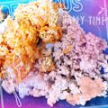 さっちゃーーーん's cooksnap of when they made 麺つゆだけであっさり鶏そぼろの三色丼♪.