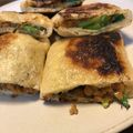 えりしおママ's cooksnap of when they made 油揚げのたっぷりネギと納豆の詰め焼き.
