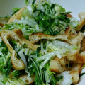 ナーちゃん's cooksnap of when they made 白菜と水菜と油揚げのサラダ.