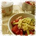 びーこちゃん's cooksnap of when they made 簡単★きゅうりトマトツナのサラダ.