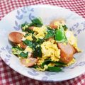 めみたん☆'s cooksnap of when they made ダシダでウィンナー卵炒め♪.