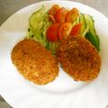 青葉の妻's cooksnap of when they made 節約♪おからと豚切り落とし肉のコロッケ.