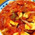 mayukodon's cooksnap of when they made 鶏胸肉のトマト煮込み.