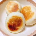 クーロ00's cooksnap of when they made フライパンで焼くパン　（クリームパンも）.
