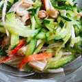 チョコママ★'s cooksnap of when they made 簡単おつまみきゅうりかにかまのピリ辛和え.