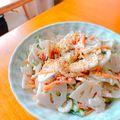 かしゅかしゅん's cooksnap of when they made 蓮根と人参ときゅうりのツナマヨサラダ.