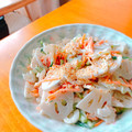 かしゅかしゅん's cooksnap of when they made 蓮根と人参ときゅうりのツナマヨサラダ.