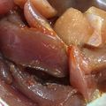 じゅりあ！'s cooksnap of when they made 刺身(まぐろ･イカ)♣和えるだけ中華風.