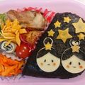 リンドンベル's cooksnap of when they made お弁当箱に海苔を敷き詰める簡単テクニック.