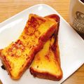 Halü★mama's cooksnap of when they made レンジで時短！ふわふわフレンチトースト.