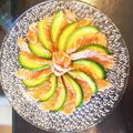 さとちゃん＾＾'s cooksnap of when they made サーモンとアボカドのカルパッチョ♪.