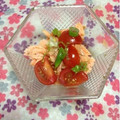 ぽぽきゅ's cooksnap of when they made 鮭とトマトの簡単和風サラダ♪.