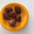 ひろきん☆あさ's cooksnap of when they made 豆腐 de ふわふわチョコ餅♡.
