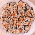 ががちゃ's cooksnap of when they made 離乳食☆超簡単豆腐ハンバーグひじき入り.