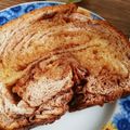 mocoann430's cooksnap of when they made HBふんわりチョコレート食パン.
