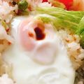mami♪123's cooksnap of when they made レンジで簡単★目玉焼き★MEC食.