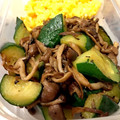 ひなコアラ's cooksnap of when they made ｷｭｳﾘとしめじのごま油炒め.