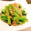 ☆糖質減らしてます☆'s cooksnap of when they made 小松菜のツナ炒め.