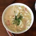 きみかんぬ's cooksnap of when they made たまねぎとベーコンであったかミルクスープ.