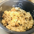 ロン子's cooksnap of when they made さんまの蒲焼き缶としめじの炊き込みご飯.