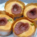 晩酌天国's cooksnap of when they made 苺チョコの花咲いた✿ミニチーズパウンド✿.